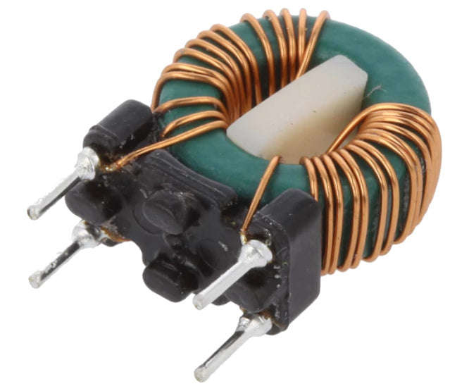Doublewound toroidal inductor 693uhx2 3a filter2d-a3-sk