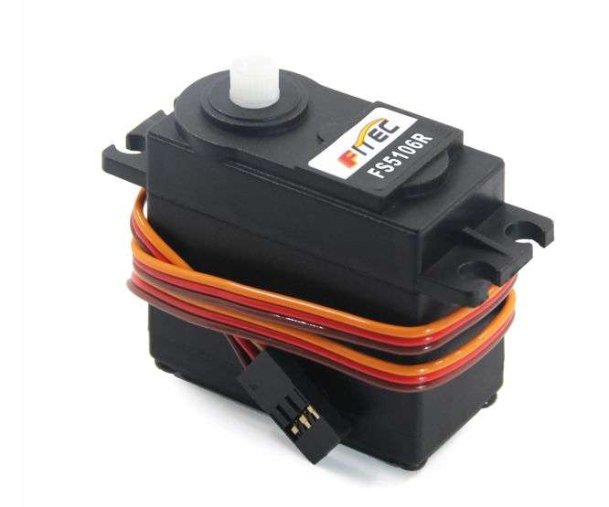 Motor servo 360-deg 6v continuous rotation fs5106r