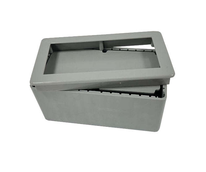 Ip65 abs enclosure 132x72x58mm grey g3039