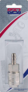 QUICK COUPLER 8MM HOSE PACKAGED EUROLINE