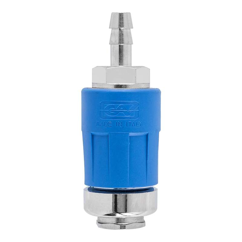 SAFETY QUICK COUPLER 8MM TWO STAGE RELEASE AIRBLOCK
