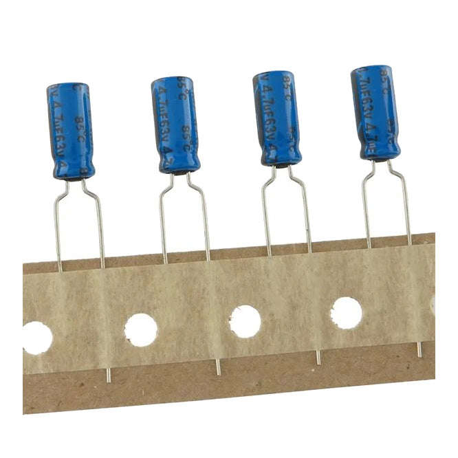 Electrolytic capacitor radial 10uf 25vdc 20% 5x11mm p=5mm gr-10r-m-025-t1-a1-x-0511-v00