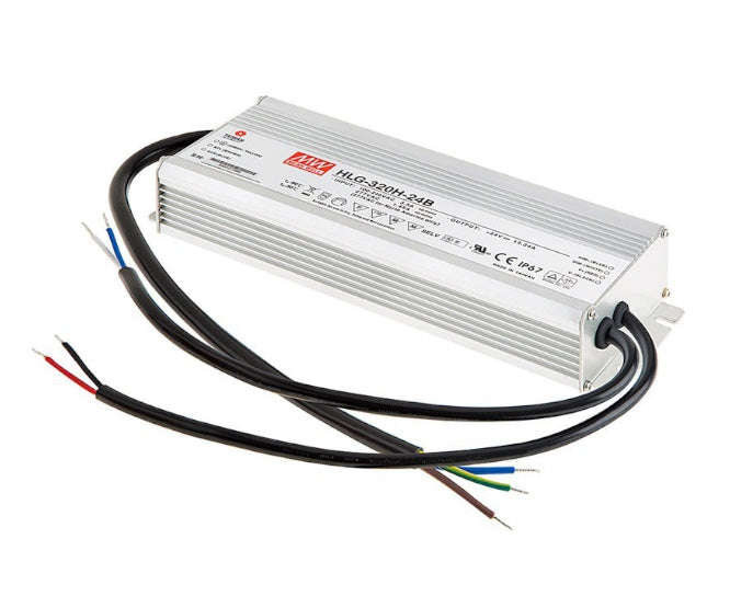 Power supply encl. led driveri=220 o=24v 13a 320w hlg-320h-24b