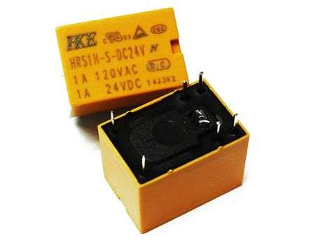 Relay spdt 1a 24vdc hrs1h hrs1h-s-dc24v