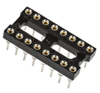 Ic socket 0.3 16w tulip rnd nar - debulk ism16t1-03-rh *dbk*