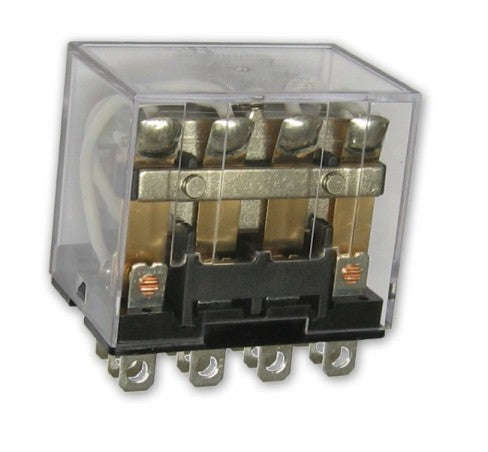 Relay 4pdt 10a 24vdc rect 14pl ly4 (hh64p)