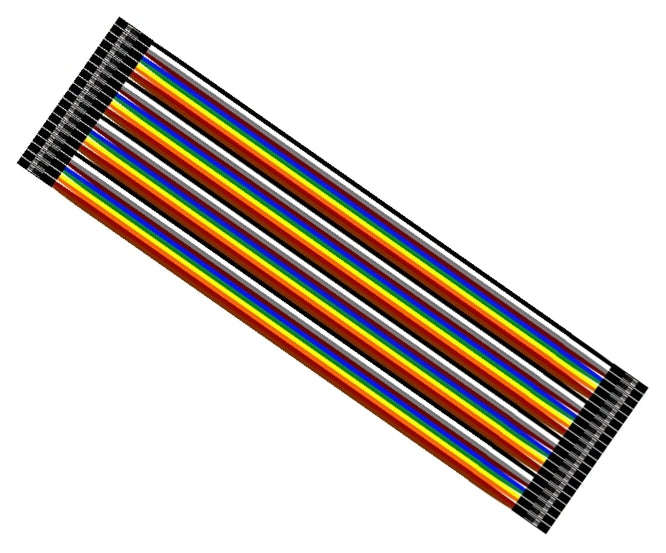 Jumper leads 200mm 40w socket-socket f/f 10220035