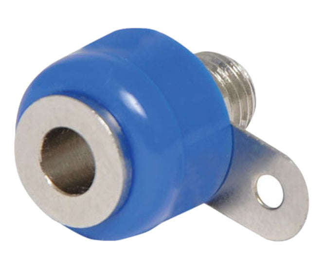 Socket banana 4mm blue lp k2074-bl