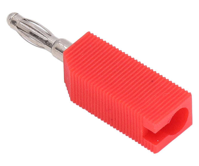 Stackable banana plug 4mm red rec top-st k296100-rd
