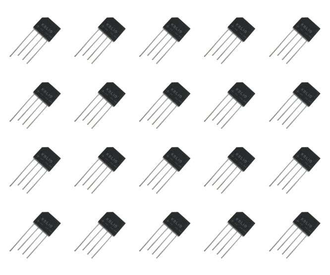 Bridge rectifier sil +aa- 1000v 4a - 500/b kbl10