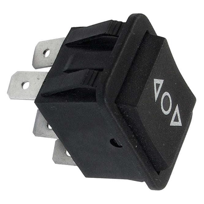 Rocker switch dpdt (on)-off-(on) 33x25mm - debulk kcd2-3-223