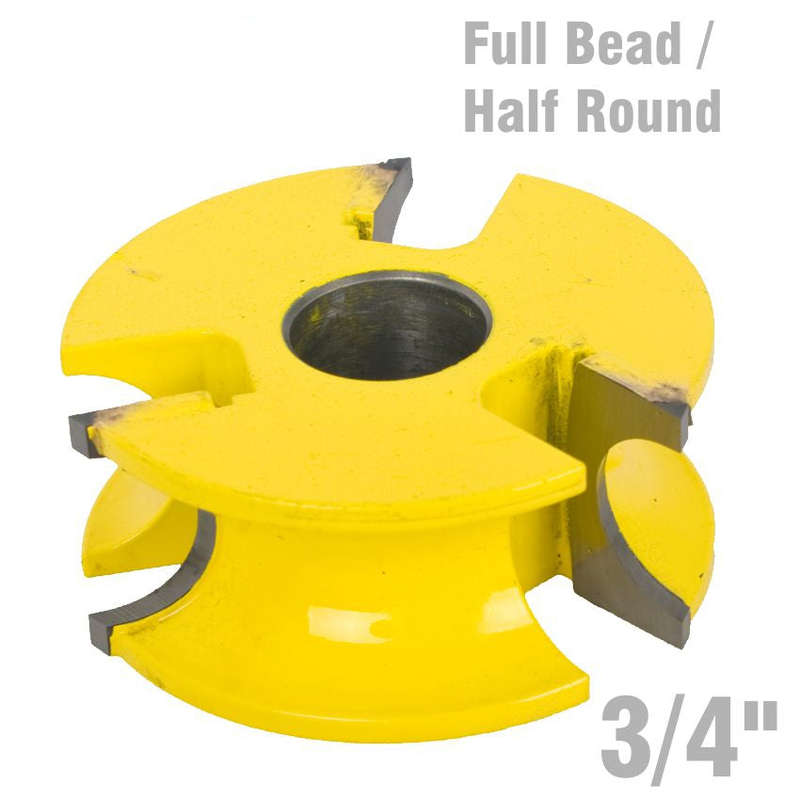 FULL BEAD/HALF ROUND  3/4'