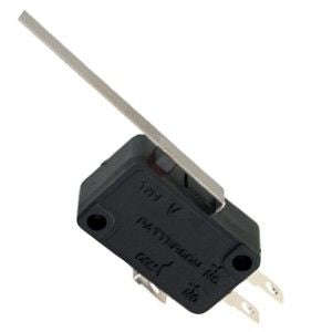 Micro limit switch spdt lever=51mm 15a resistive load kw1-103aa4.8-4
