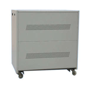 Steel battery cabinet 6x100a 58x45x68 wheel lc-6 - no leads