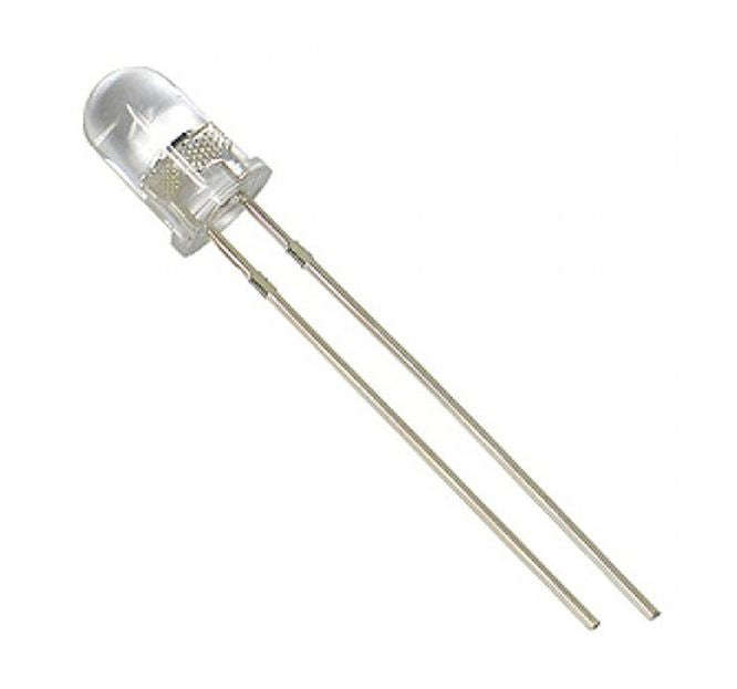 Led 3mm round clear-yellow 590nm 1k5mcd 30-d 200628