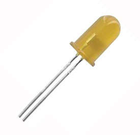 Led 5mm di-yellow rnd 80mcd 35d bl-b4134