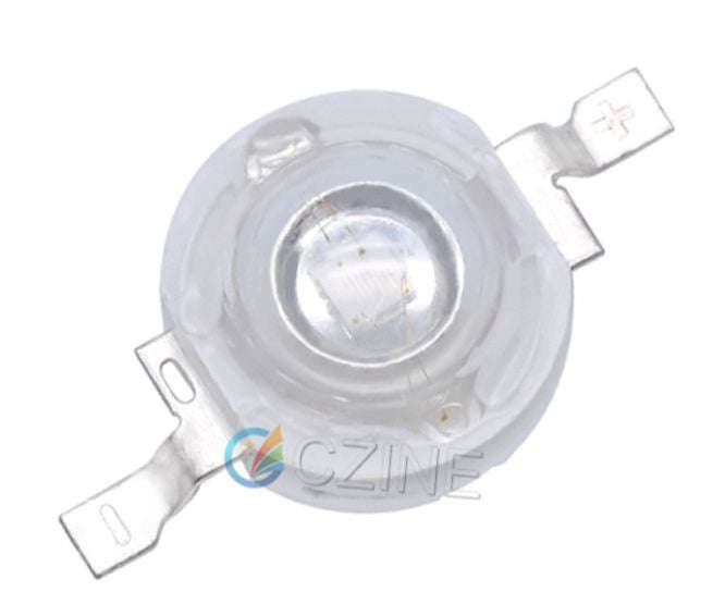 Uv-a / purple led 3w 3.4v 650ma 395-405nm 140-deg 181429