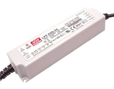 Power supply encl. led driver i=220 o=14-24v 2.5a 60w lpf-60d-24