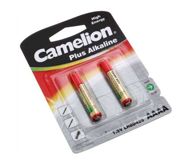 Lr8=aaaa alkaline plus bat 1.5v - 2/pack lr8d425-bp2