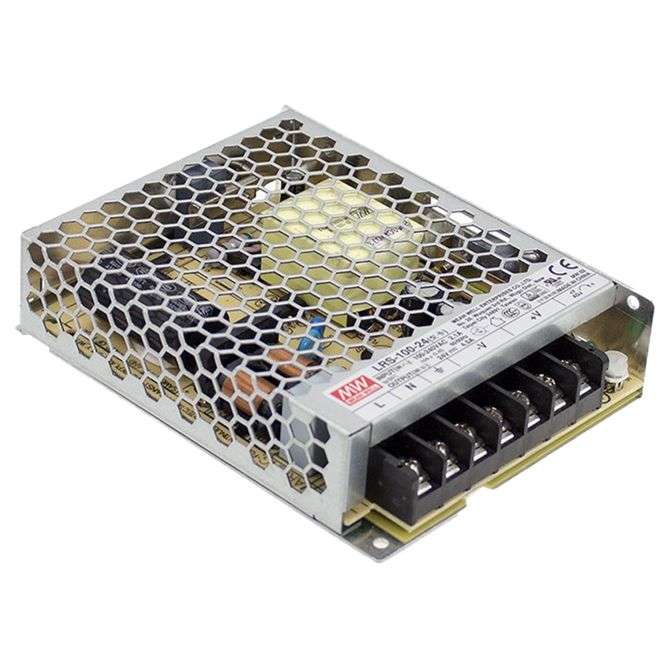 Power supply encl. in=220v out=24v 4.5a 100w lrs-100-24