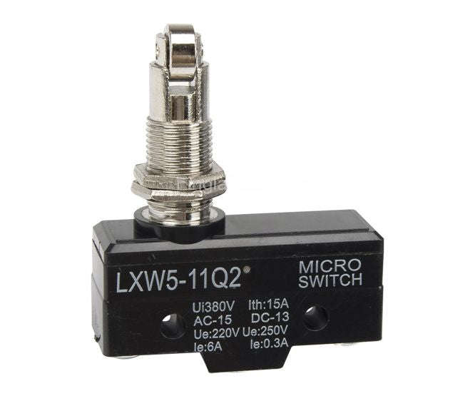 Travel limit micro switch spdt 15a steel roller ms-lxw5-11q2