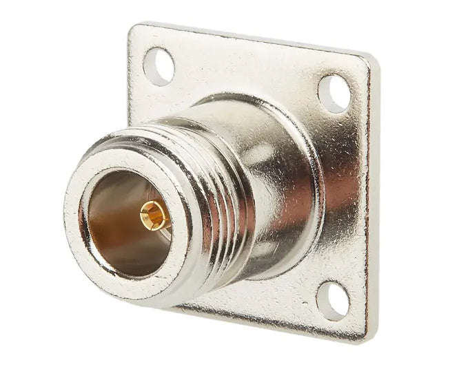 Socket n-type p/m square flange m5704