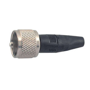 Plug uhf solderless with boot m5814