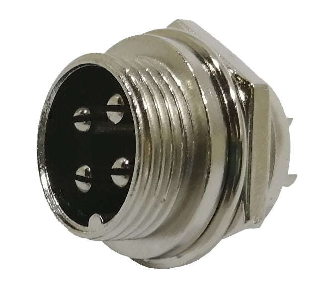 M16 4w p/m-mic-plug 5a 125v aviation connector m5902c