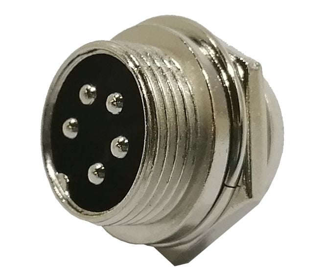M16 5w p/m-mic-plug 5a 125v aviation connector m5902d