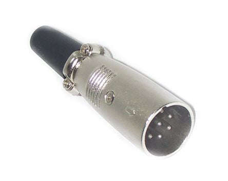 Plug in line 6-pin xlr m5908f