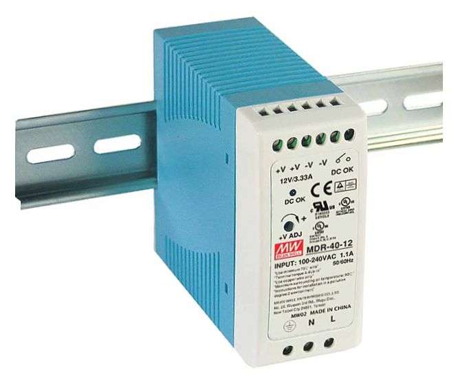 Power supply d/r i=220 o=48v 0a83 40w mdr-40-48