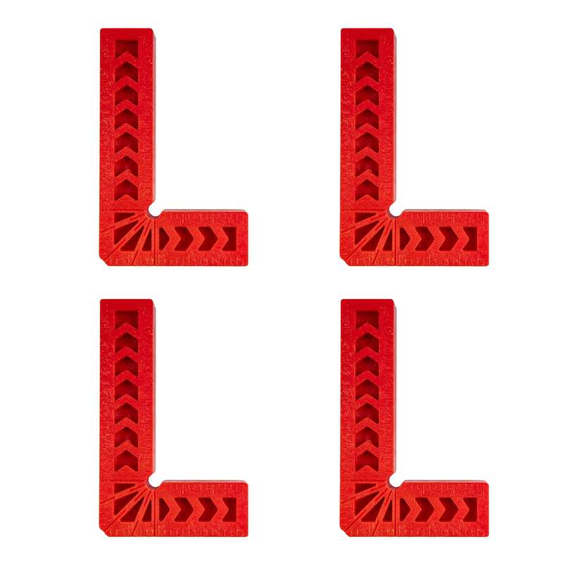 PLASTIC SQUARE ABS 80X50X12MM 4PC