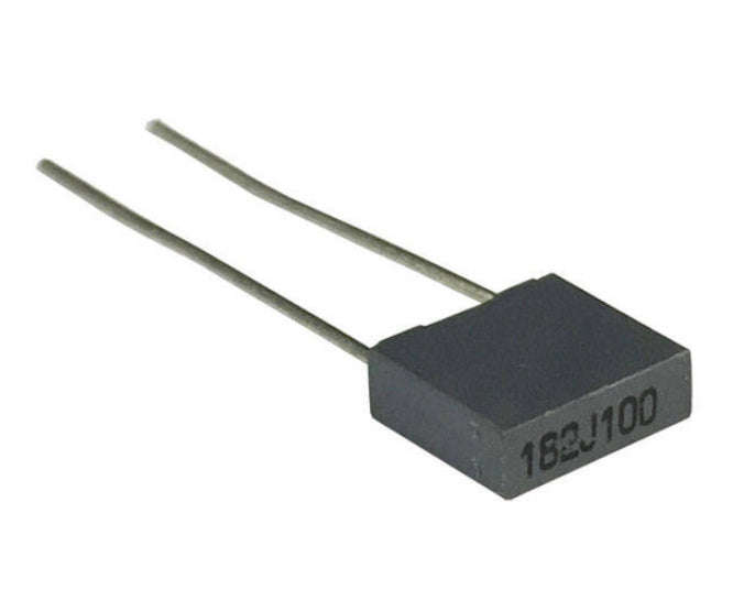 Polyester film capacitor 1.5nf 100v p=5mm meb0.0015uf100v-j-p5