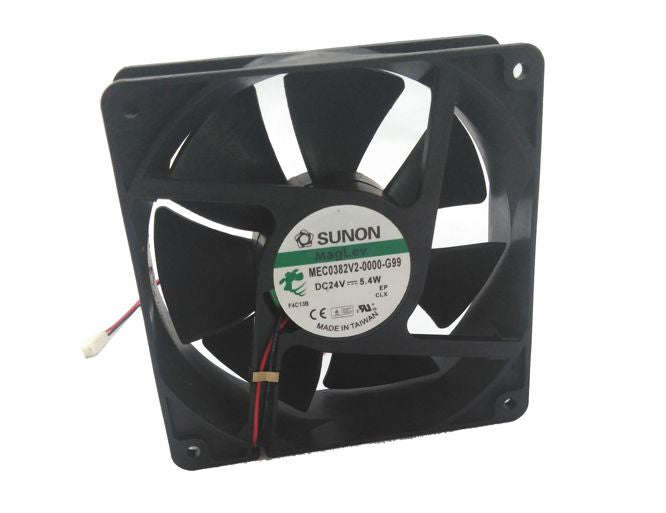 24vdc axial fan 120sqx38mm vapo 116cfm mec0382v2-0000-a99
