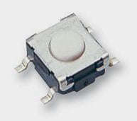 Smb tactile switch 6x6 4-p 4.3 mts-1132 *dbk*