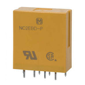Relay dpdt 3a 24v rect 8pcb nc2ebdp24j