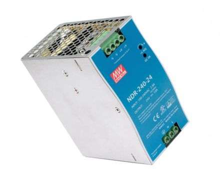 Power supply d/r i=220vac o=24v 10a ndr-240-24