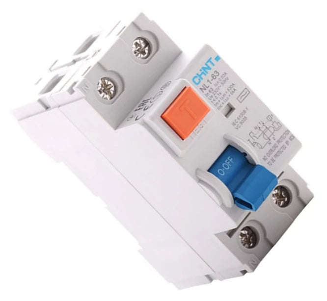 Earth leakage 2-pole 1ph+n 63a 6ka (no o/l) nl1-63-1p+n-63a30m