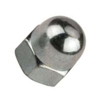 Nut m4 dome type dn4