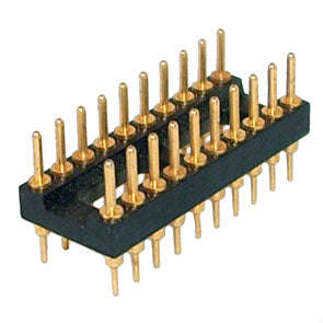 Header dil 20w ic socket type gold pins 220-1-20-003