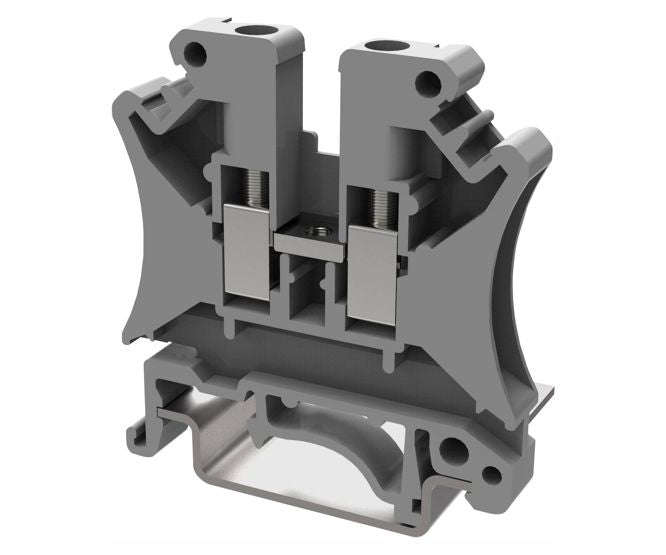 Terminal block din-rail 32a 800v p=6.2 pc4-01p-11-00a(h)