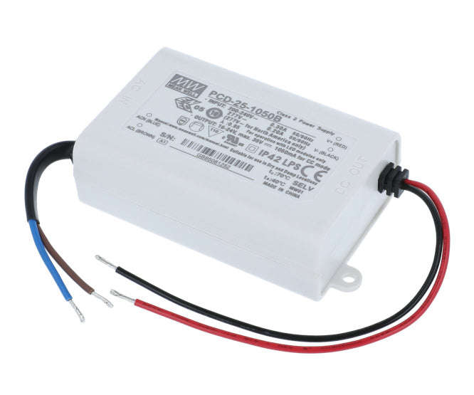 Power supply encl. led driver i=220 o=24 0.7a 25w pcd-25-700b