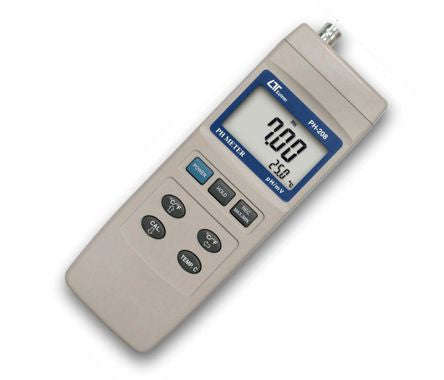 Meter ph/mv professional rs232 ( excl probe ) ph-208