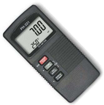 Meter ph/mv data logging rs232 ph-221