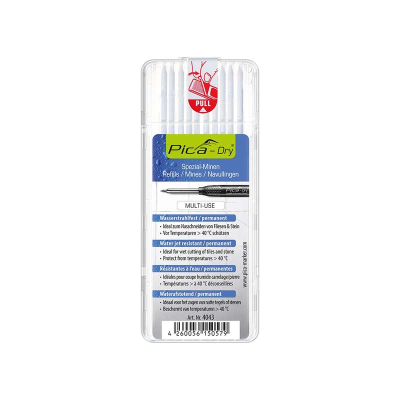 PICA DRY REFILLS 10PC WHITE