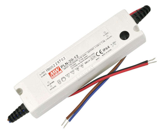 Power supply led driver i=220 o=24v 0.8a 20w pln-20-24