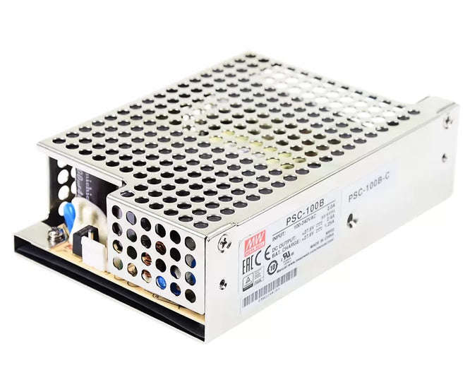 Power supply encl i=220 o=27.6v (adj) 2a4 100w psc-100b-c