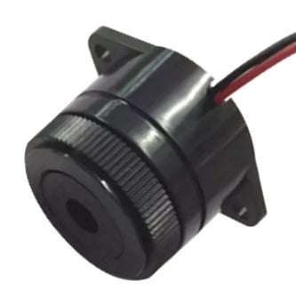 Panel mount 30mm buzzer piezo 12v/24v 92db qsi-2910