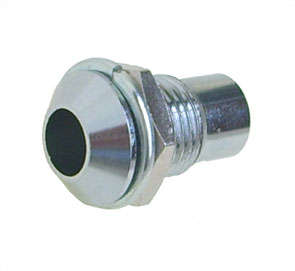 Led holder 5mm chromed convex lose rubber r736x