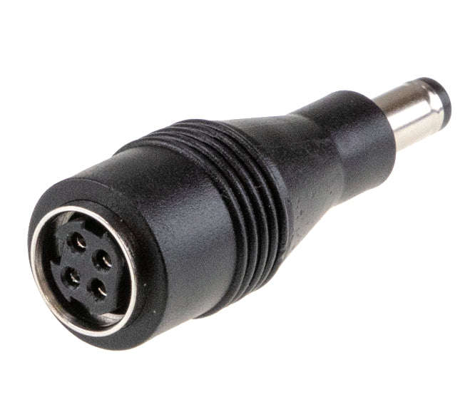 Adapter dc 2.1mmx5.5x9.5mm sock to r7bf 4w socket dc plug-r7bf-p1j